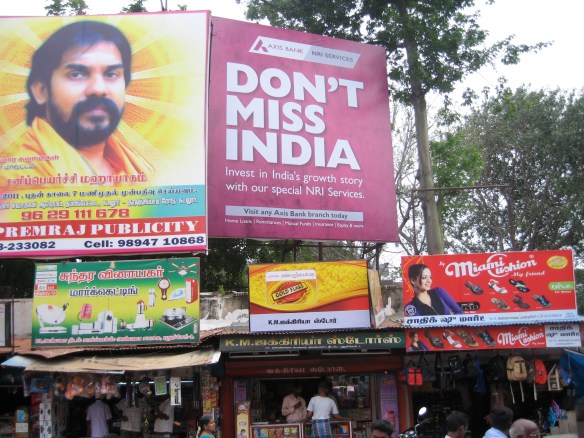 Billboard in Pondicherry